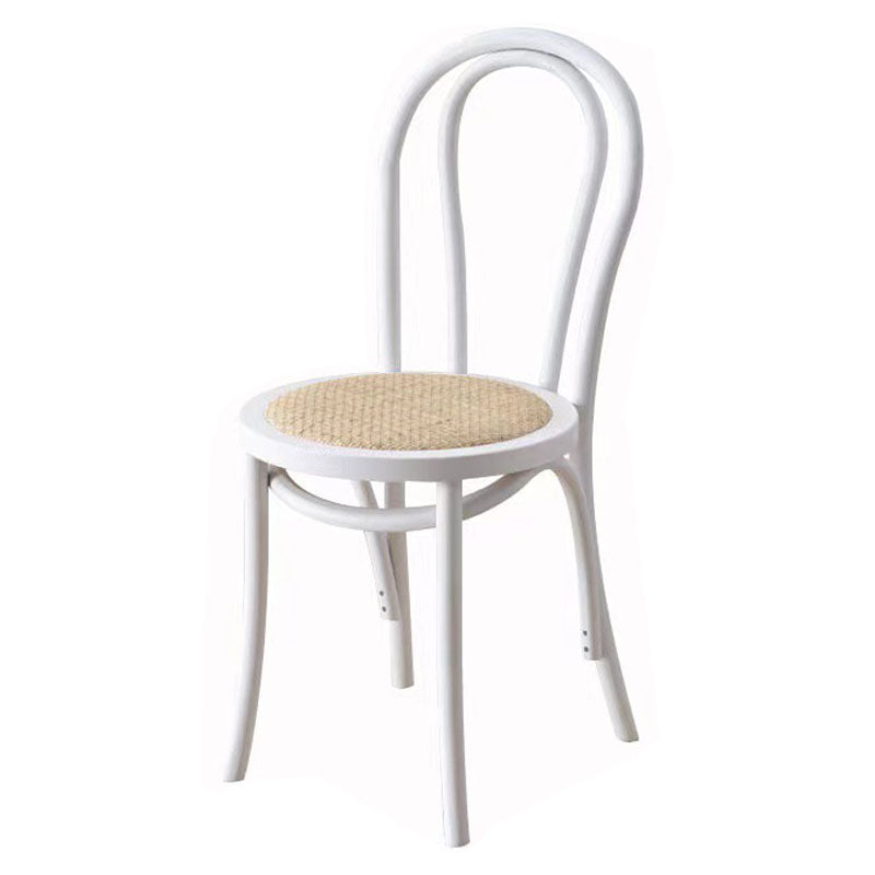 Comedor de madera tradicional, cocina, silla lateral, silla trasera Windsor