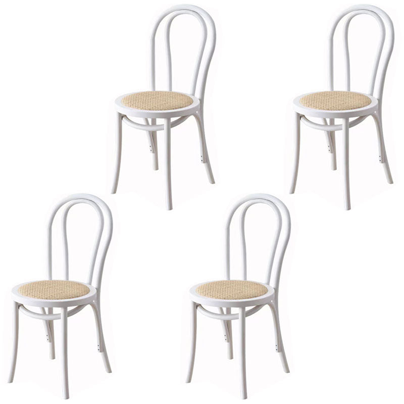 Comedor de madera tradicional, cocina, silla lateral, silla trasera Windsor