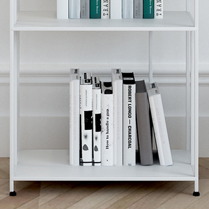 Industrial Style Metal Bookshelf 5-shelf Open Shelf Bookcase for Home