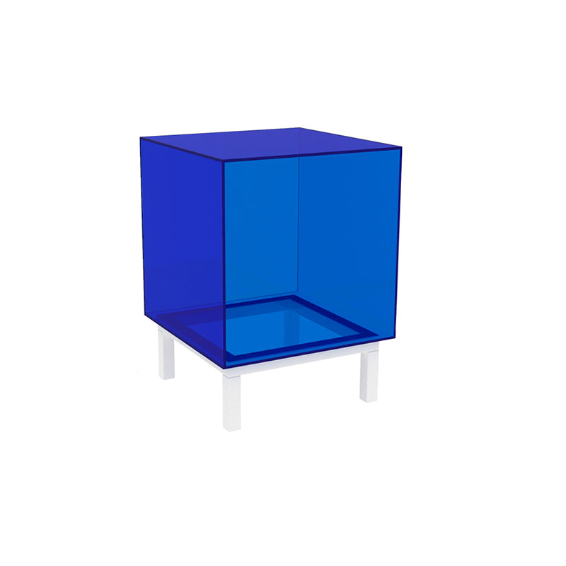 Libreria in stile contemporaneo di libreria chiusa in acrilico per home office