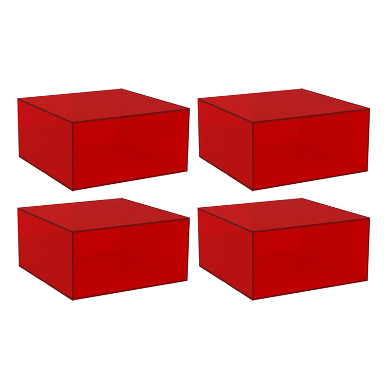 Libreria in stile contemporaneo di libreria chiusa in acrilico per home office