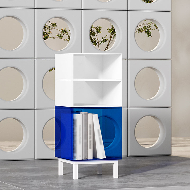 Libreria in stile contemporaneo di libreria chiusa in acrilico per home office