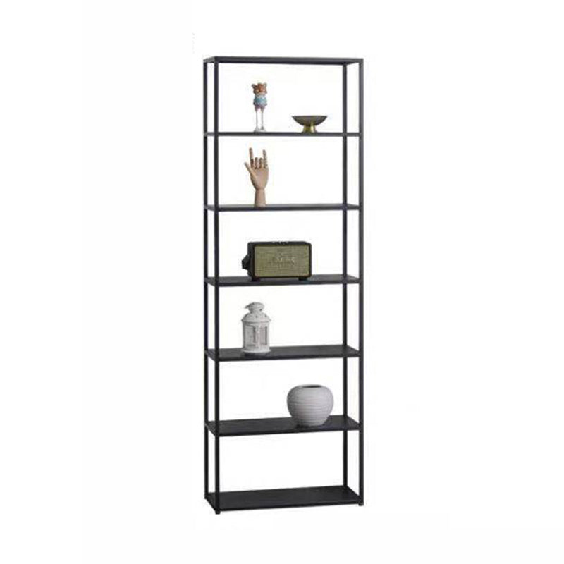 Industrial Style 5-Shelf Bookshelf Open Shelf Bookcase for Home Office