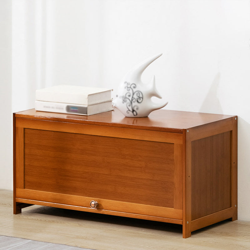 Contemporary Bamboo Barrister Bookcase Doors Included Bookcase for Home Office