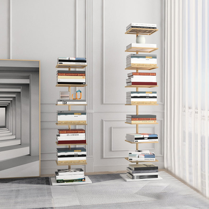 Modern Style Open Bookshelf Vertical Shelf Bookcase for Home