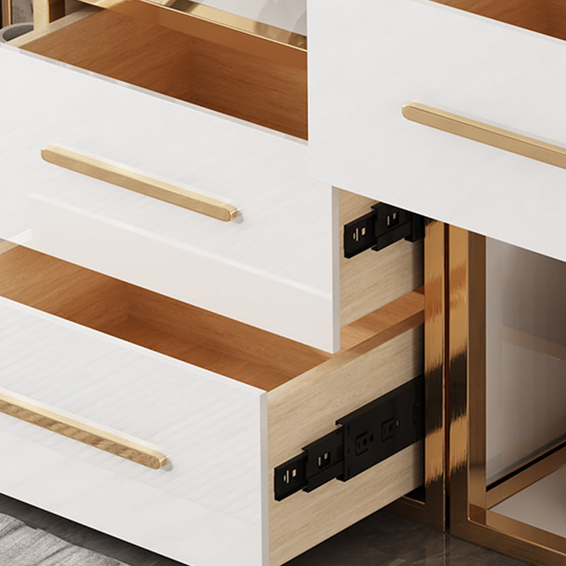 Modern Style Open Bookshelf Etagere Shelf Bookcase for Home Office