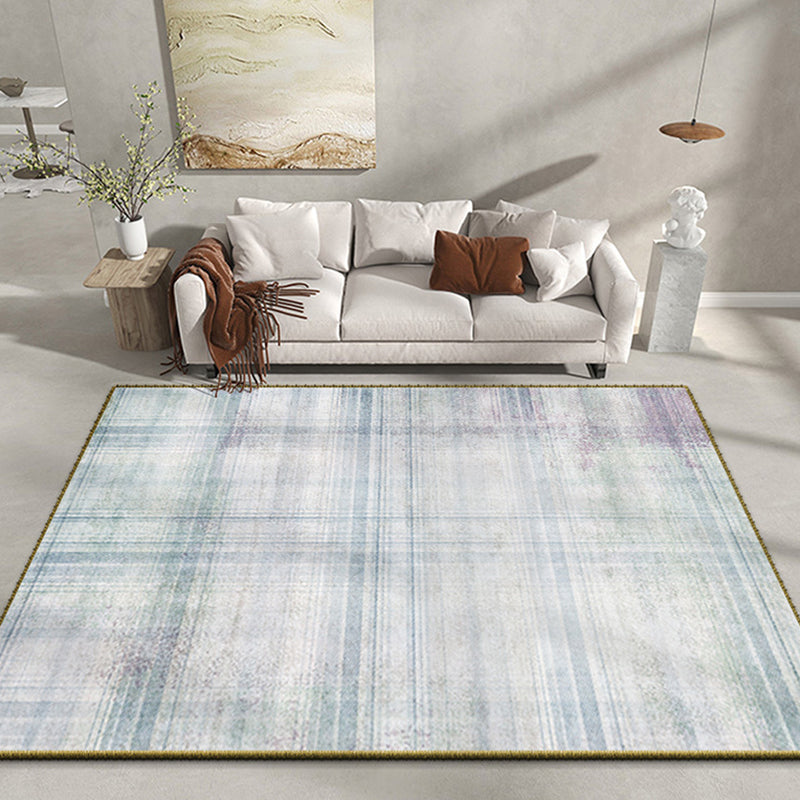 Light Brown Modern Rug Polyester Pattern Area Rug Stain Resistant Rug for Home Decoration
