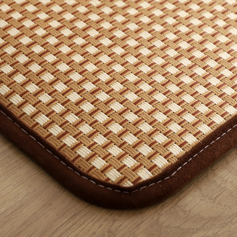 Brown Sisal Teppich Polyester Landes Teppich Waschbar Teppich für Wohnzimmer