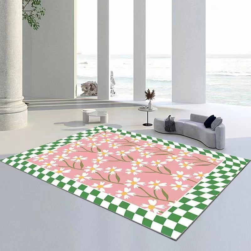 Tappeto di tappeto in stile moderno tappeto tappeto tappeto resistente alle macchie per arredamento per la casa