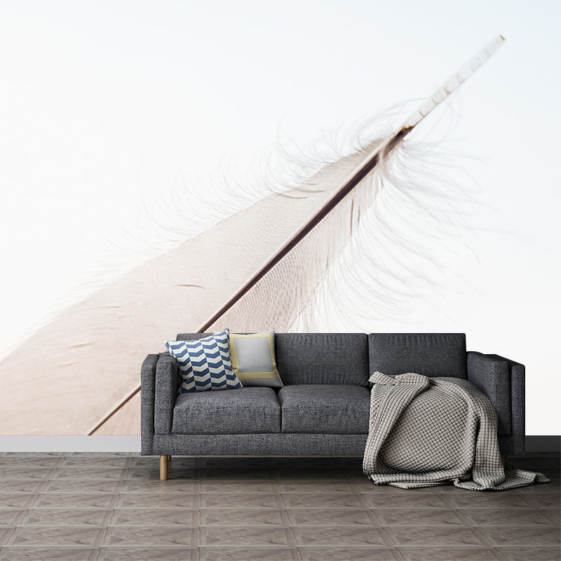Feather Photography Mural Wallpaper Decorative Bedroom Wall Mural