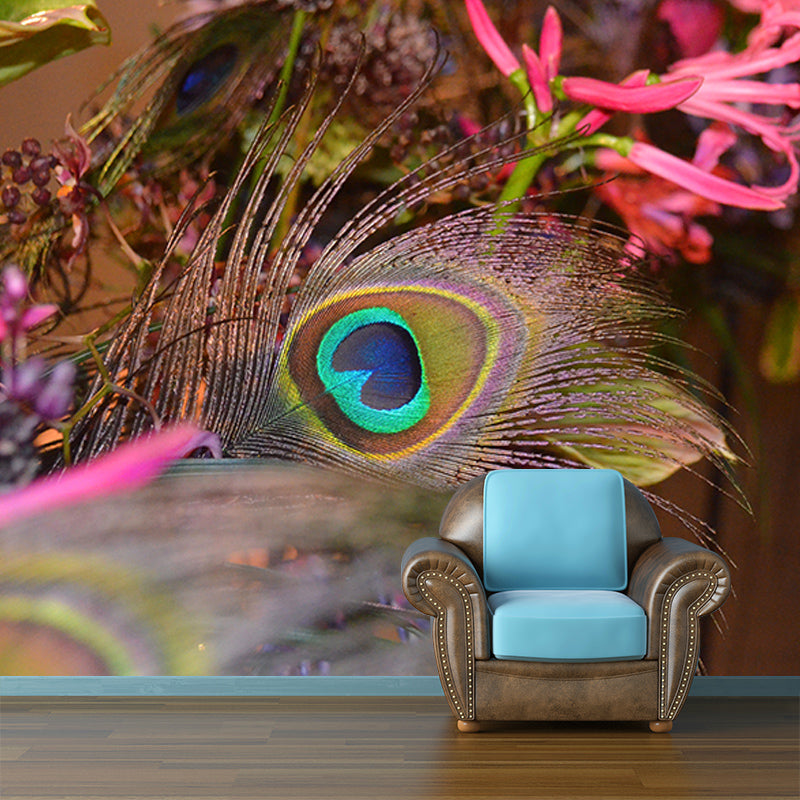 Feather Photography Mural Wallpaper Decorative Bedroom Wall Mural