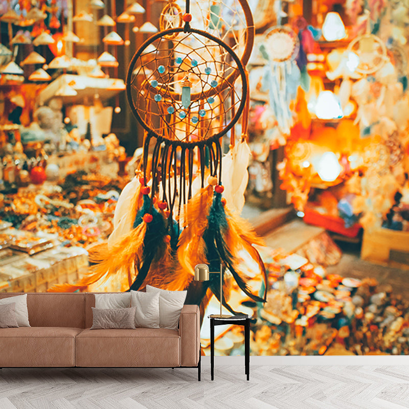 Modern Style Wall Mural Wallpaper Dream Catcher Sitting Room Wall Mural