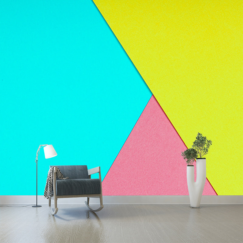 Decorative Photography Mural Wallpaper Geometry Indoor Wall Mural