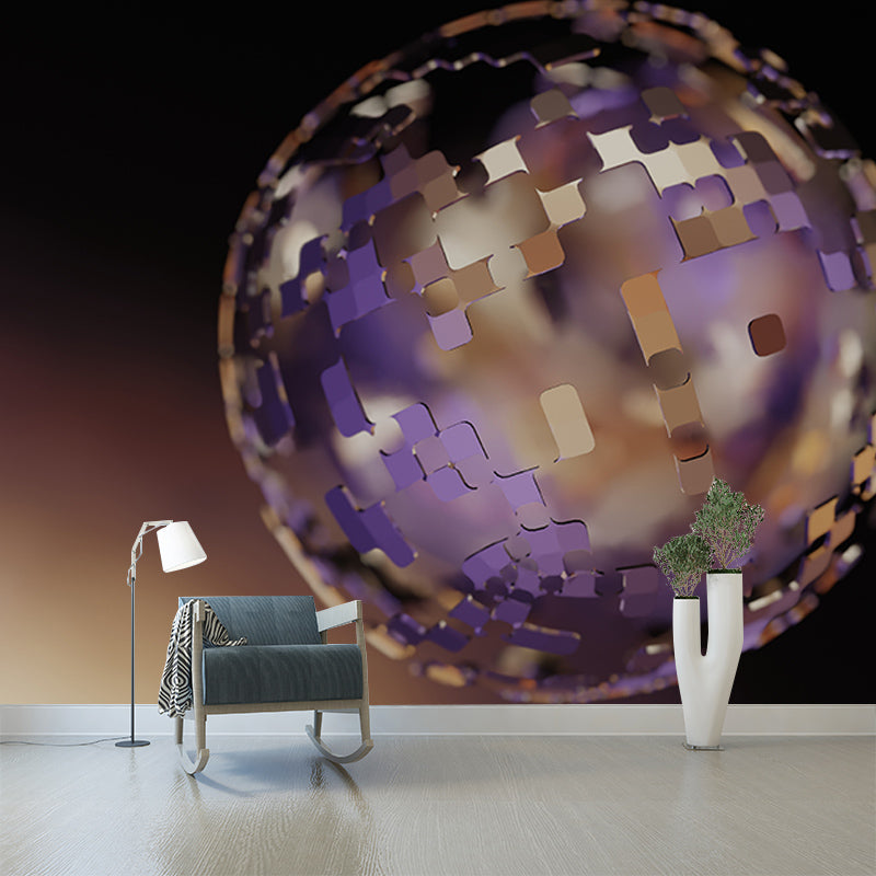 Environmental Wall Mural Wallpaper Geometry Elements Living Room Wall Mural