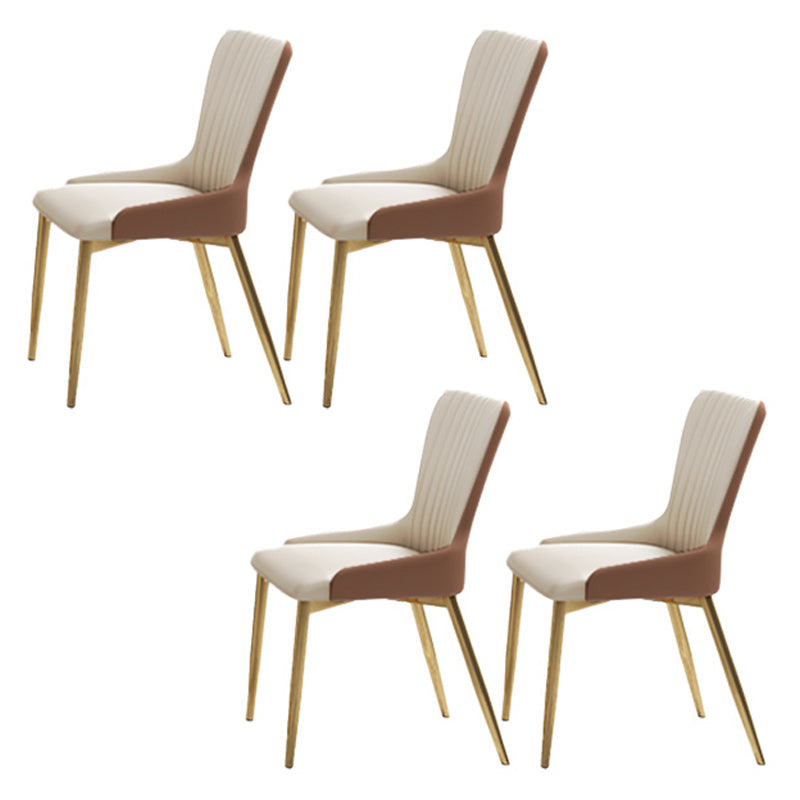 Glam 1/4/5/7 Pieces White Dining Table Set with Sintered Stone Top Scalable Dinette Set