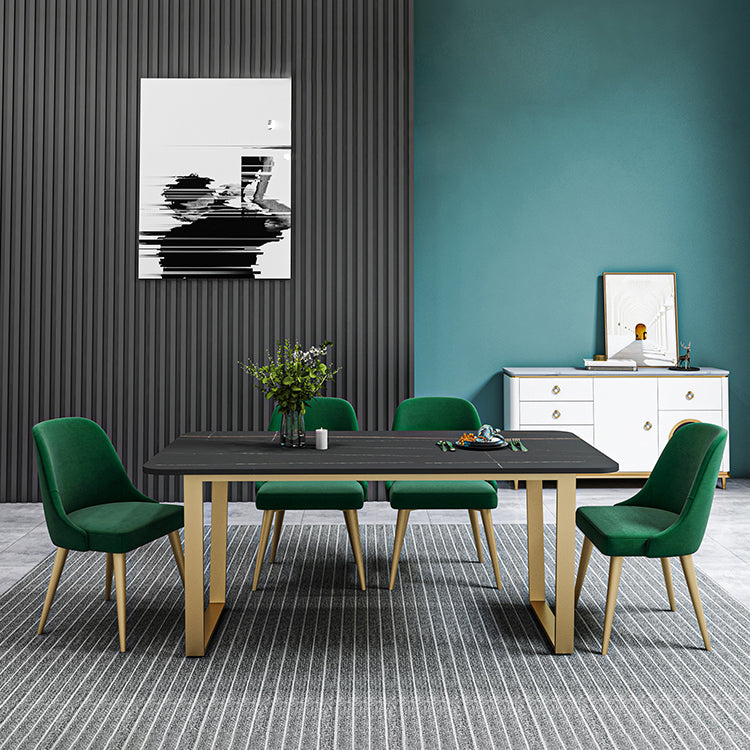 Nordic 1/2/5/7 Pieces Dining Set Sintered Stone Dining Table with Chairs