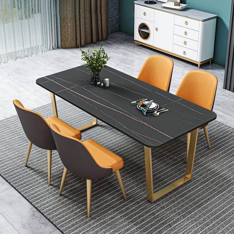 Nordic 1/2/5/7 Pieces Dining Set Sintered Stone Dining Table with Chairs