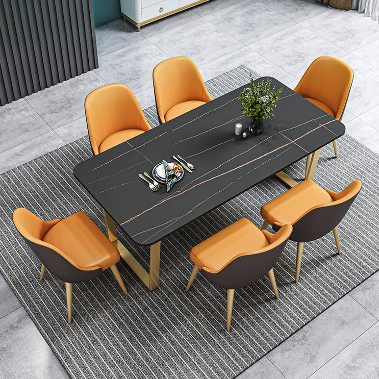 Nordic 1/2/5/7 Pieces Dining Set Sintered Stone Dining Table with Chairs