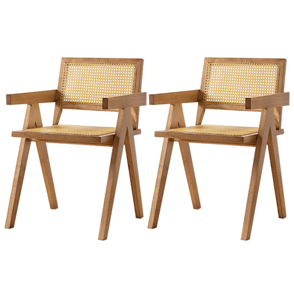 Modern 1/2/4/5 Pieces Rectangle Dining Set Pine Wood Dining Table with Chairs