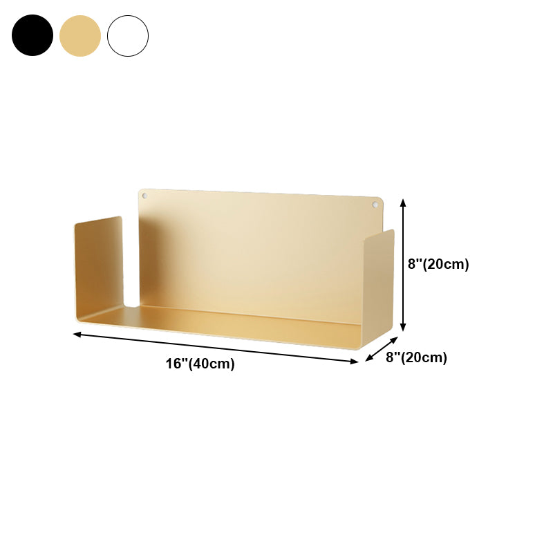 Libreria di unità murale orizzontale di ferro per la casa