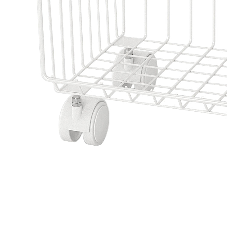 Modern Geometric Bookcase Metal Closed Back Bookcase for Home Office