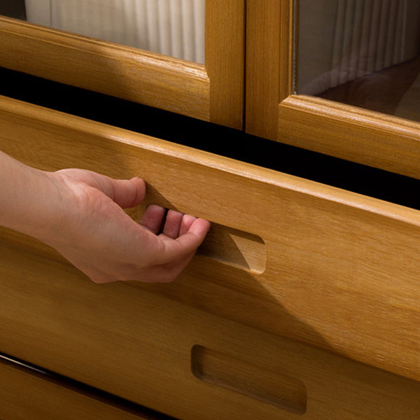 Libreria moderna standard di libreria chiusa con archiviazione dei cassetti