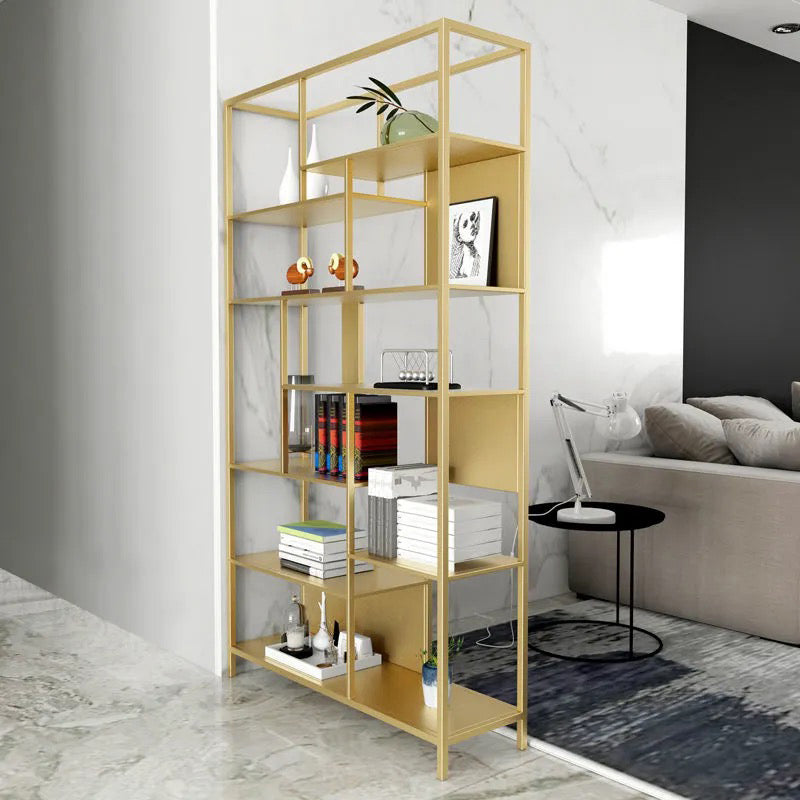 Libreria etagere in metallo aperto libreria moderna scaffale con ripiani