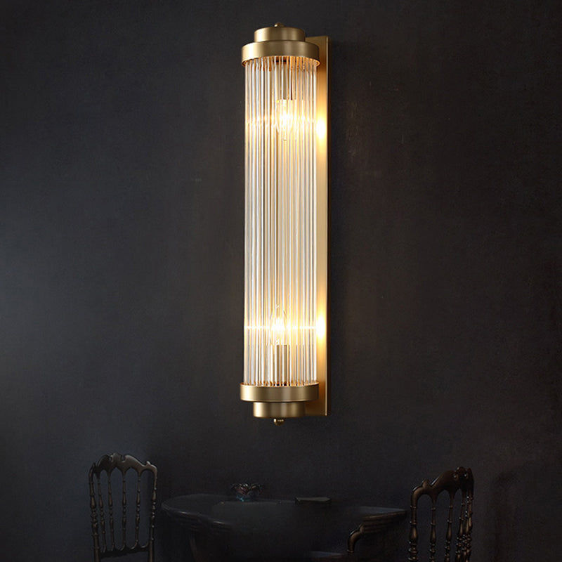 Postmodern Crystal Wall Light Geometric Shape Wall Sconce for Living Room