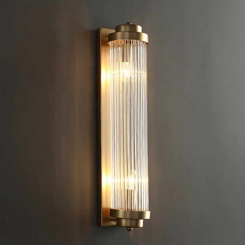 Postmodern Crystal Wall Light Geometric Shape Wall Sconce for Living Room