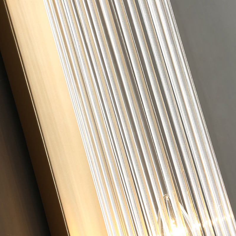 Postmodern Crystal Wall Light Geometric Shape Wall Sconce for Living Room