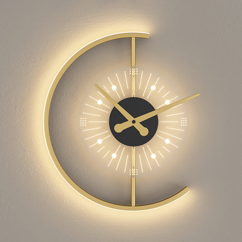 Stile per bambini a forma unica luci da parete in metallo lampade montate