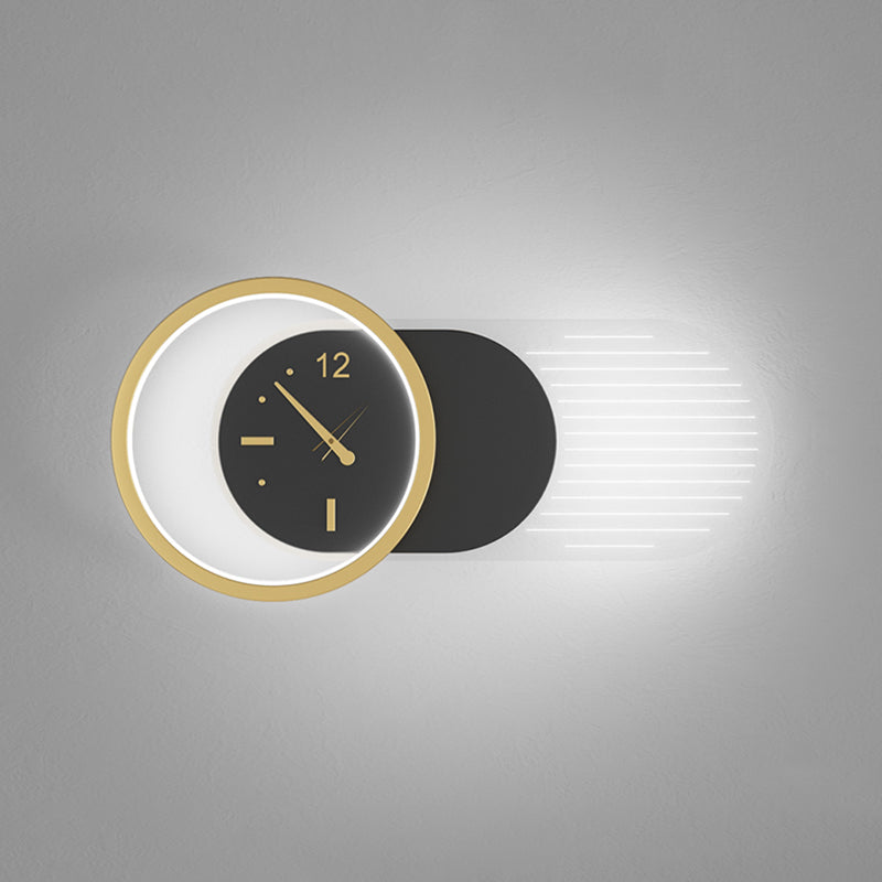 Stile per bambini a forma unica luci da parete in metallo lampade montate