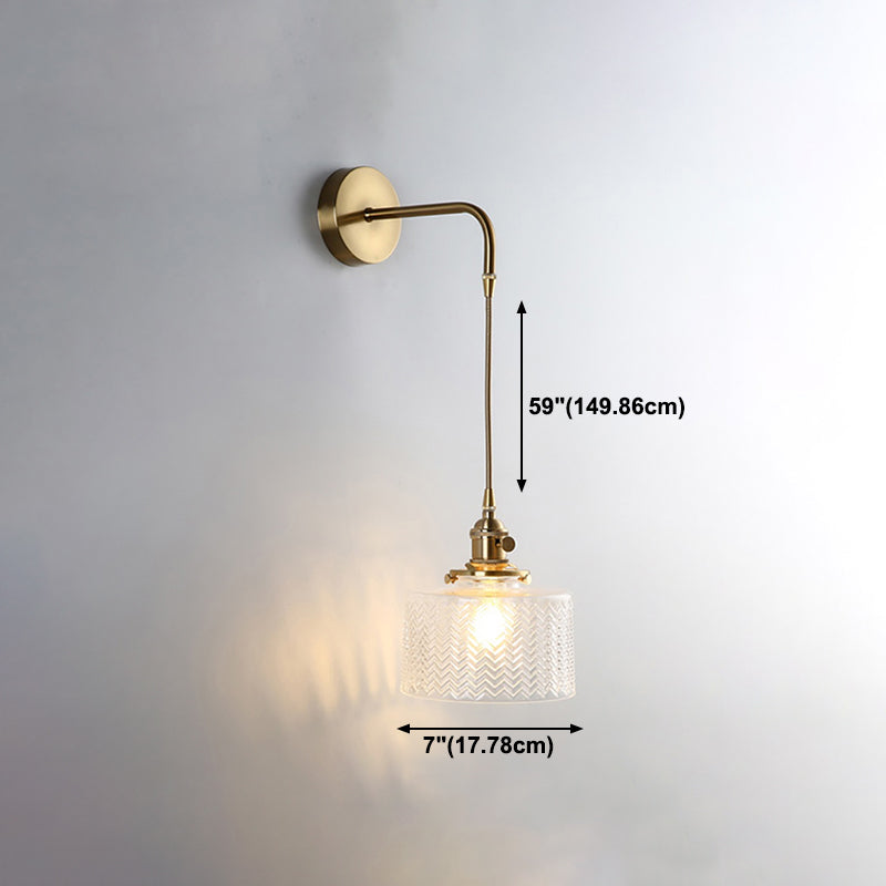 Modern Creative Glass Wall Light Simple Wall Lamp for Dining Room