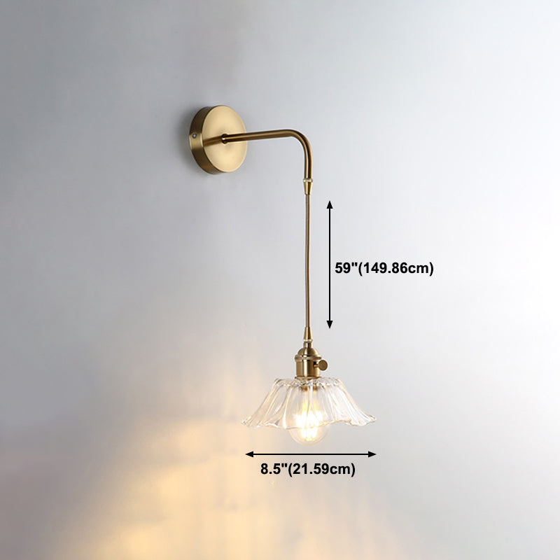 Modern Creative Glass Wall Light Simple Wall Lamp for Dining Room