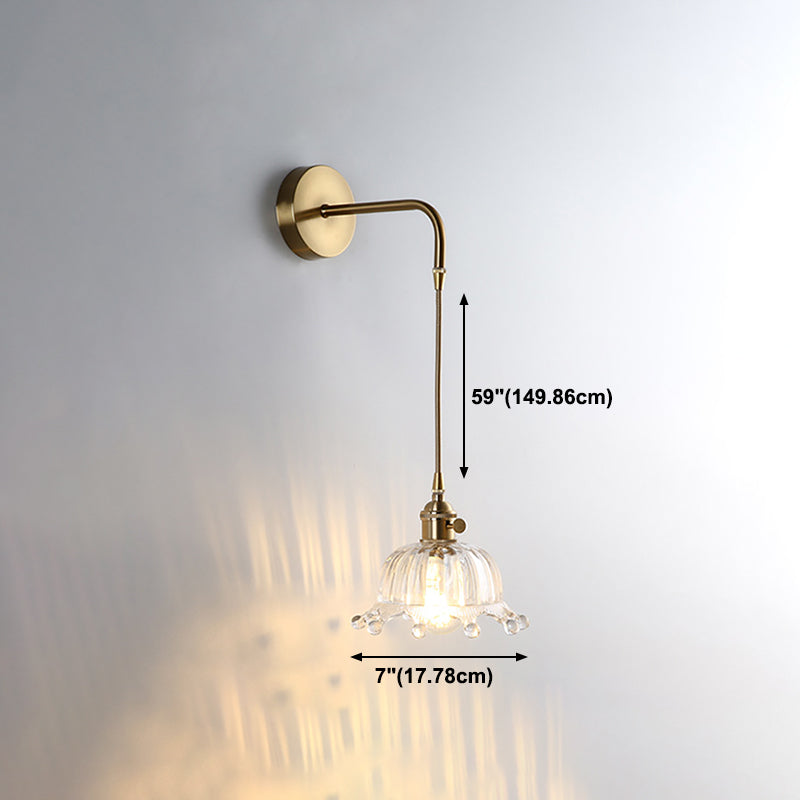 Modern Creative Glass Wall Light Simple Wall Lamp for Dining Room