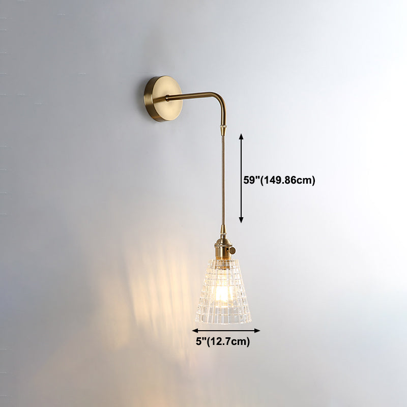 Modern Creative Glass Wall Light Simple Wall Lamp for Dining Room