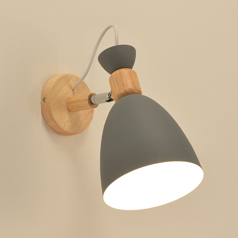 Modern Style Geometric Wall Lamps Metal 1 Light Wall Mounted Lamps