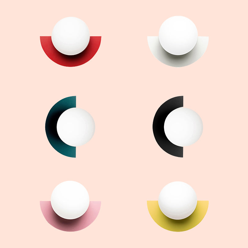 Accesorios de iluminación de la bola lámparas de pared de estilo moderno 1