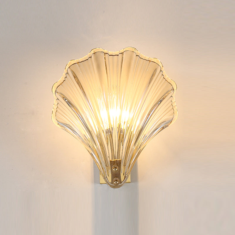Modern Glass Wall Light Sconce Creative Simple Wall Light Fixture for Bedroom