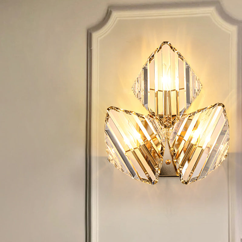 Modern Glass Wall Light Sconce Creative Simple Wall Light Fixture for Bedroom