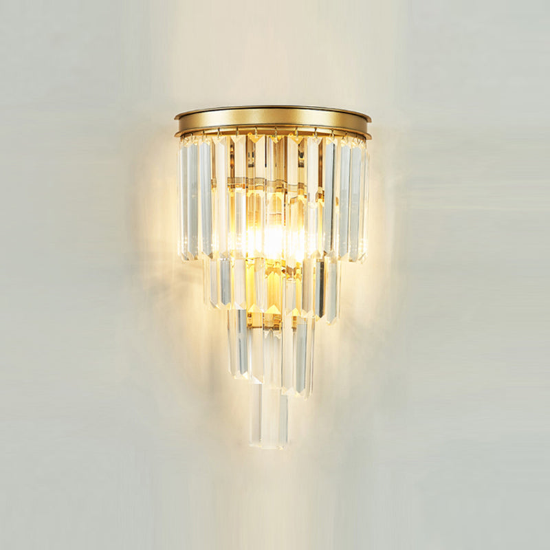 Modern Glass Wall Light Sconce Creative Simple Wall Light Fixture for Bedroom