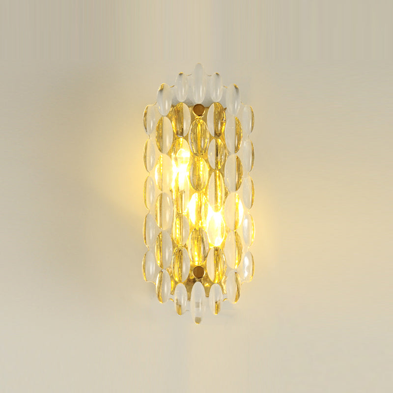 Modern Glass Wall Light Sconce Creative Simple Wall Light Fixture for Bedroom