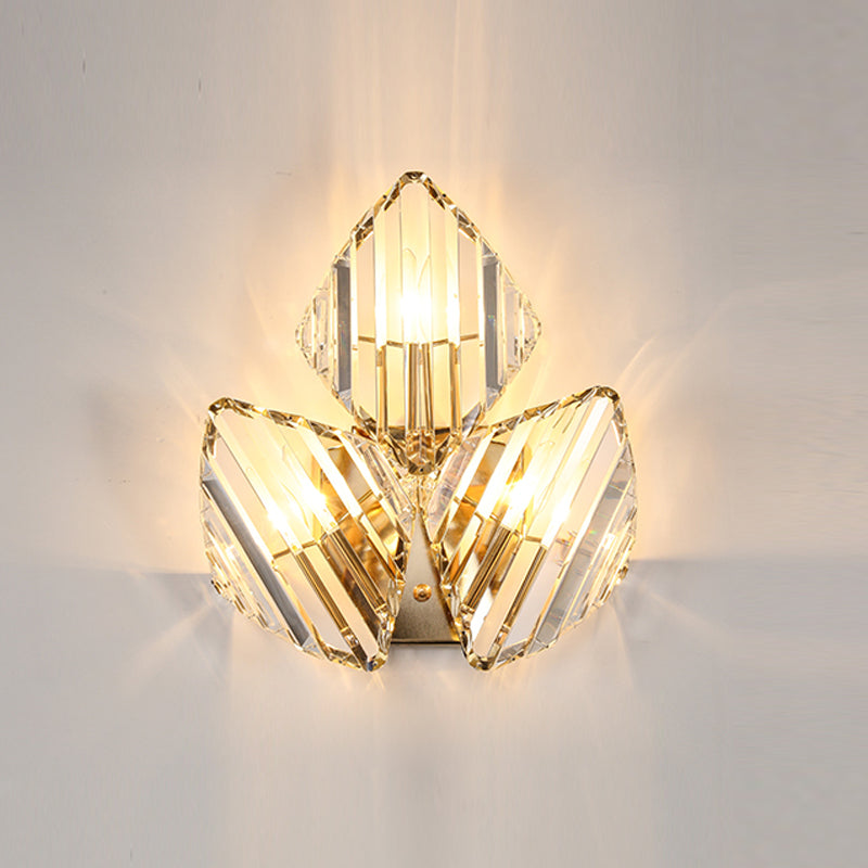 Modern Glass Wall Light Sconce Creative Simple Wall Light Fixture for Bedroom
