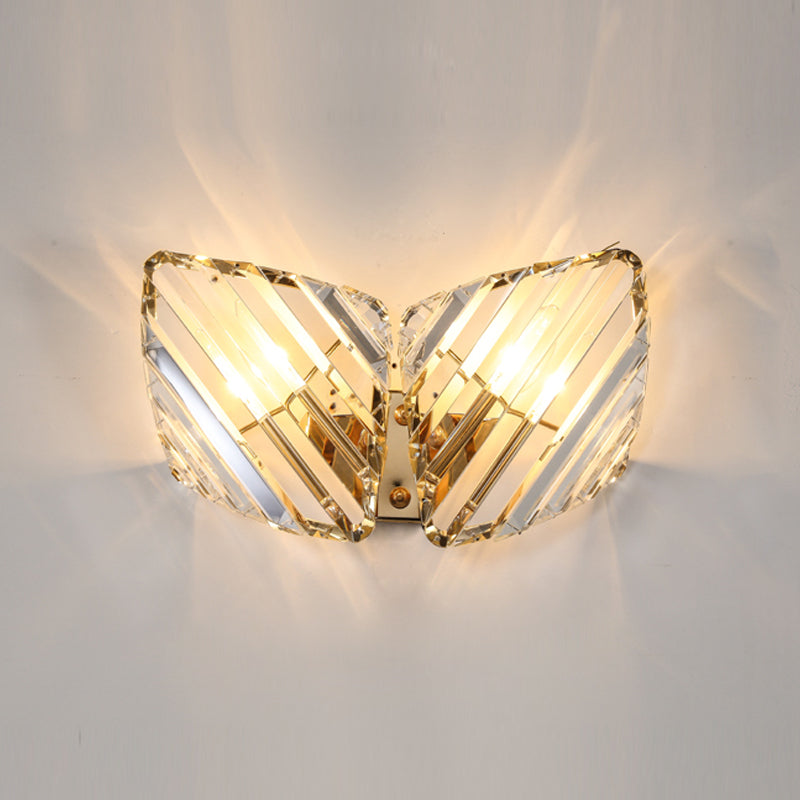 Modern Glass Wall Light Sconce Creative Simple Wall Light Fixture for Bedroom