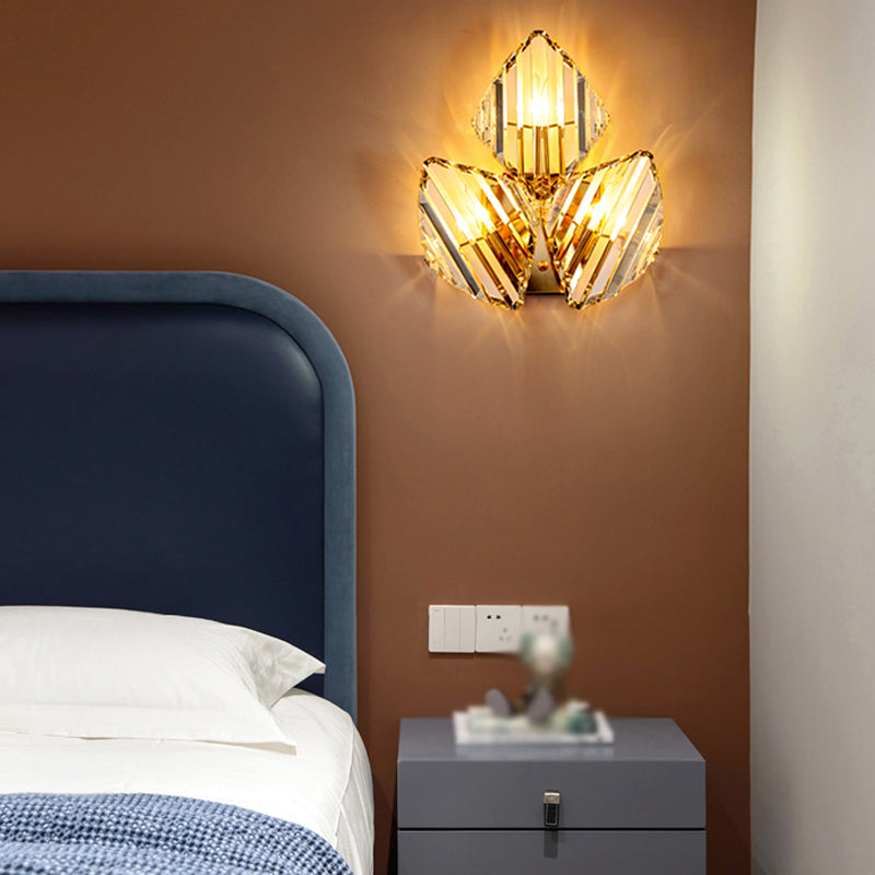 Modern Glass Wall Light Sconce Creative Simple Wall Light Fixture for Bedroom