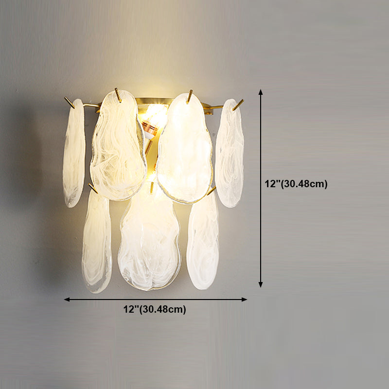 Modern Glass Wall Light Sconce Creative Simple Wall Light Fixture for Bedroom