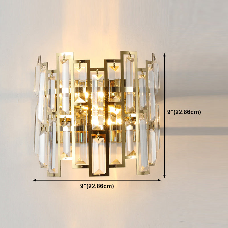 Modern Glass Wall Light Sconce Creative Simple Wall Light Fixture for Bedroom