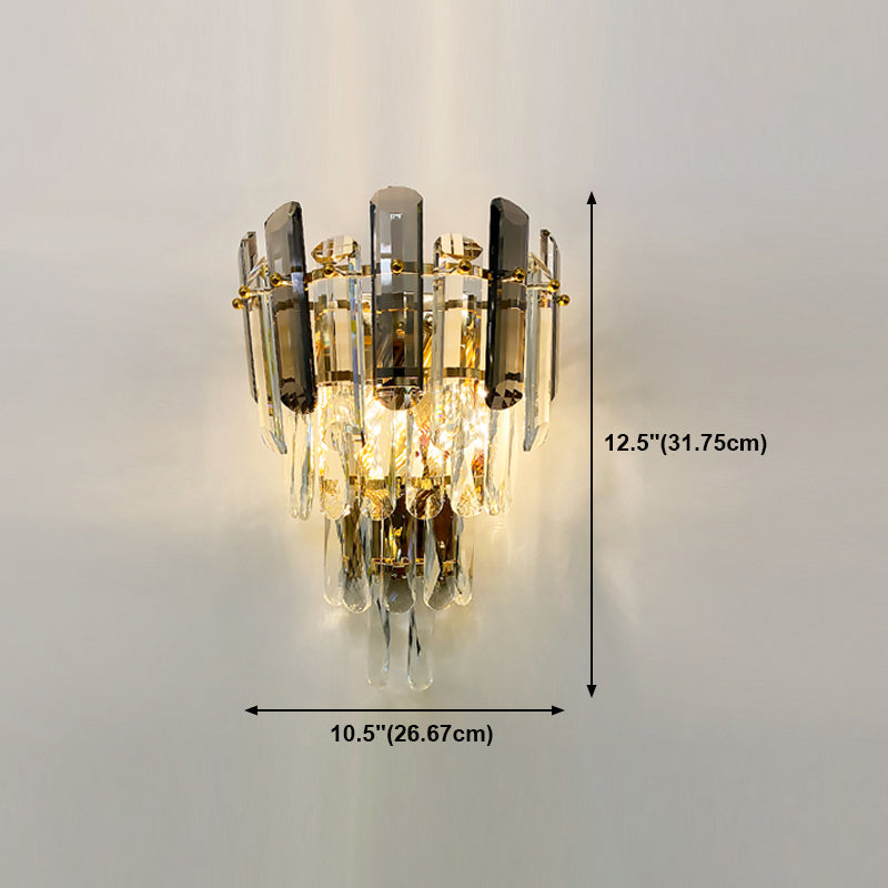 Modern Glass Wall Light Sconce Creative Simple Wall Light Fixture for Bedroom