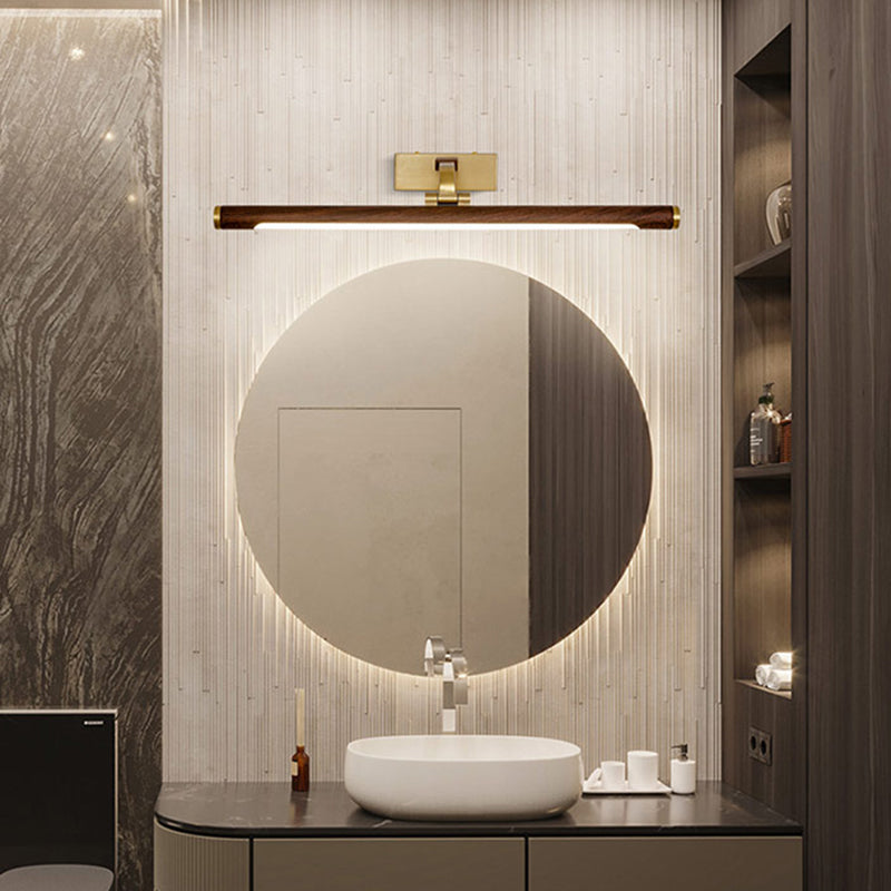 American Style Metal Vanity Light Straight LED Mirror Light for Bathroom