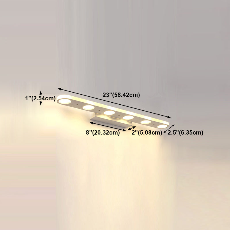 Modern Linear Wall Sconce Simplicity Bathroom Vanity Lighting Fixture